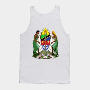 Coat of arms of Tanzania Tank Top